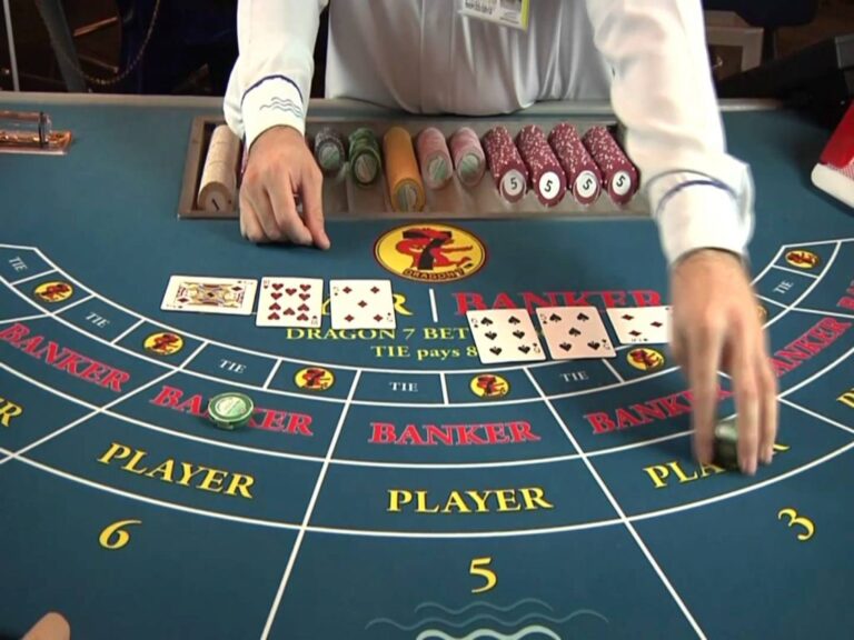 live dealer baccarat online casino