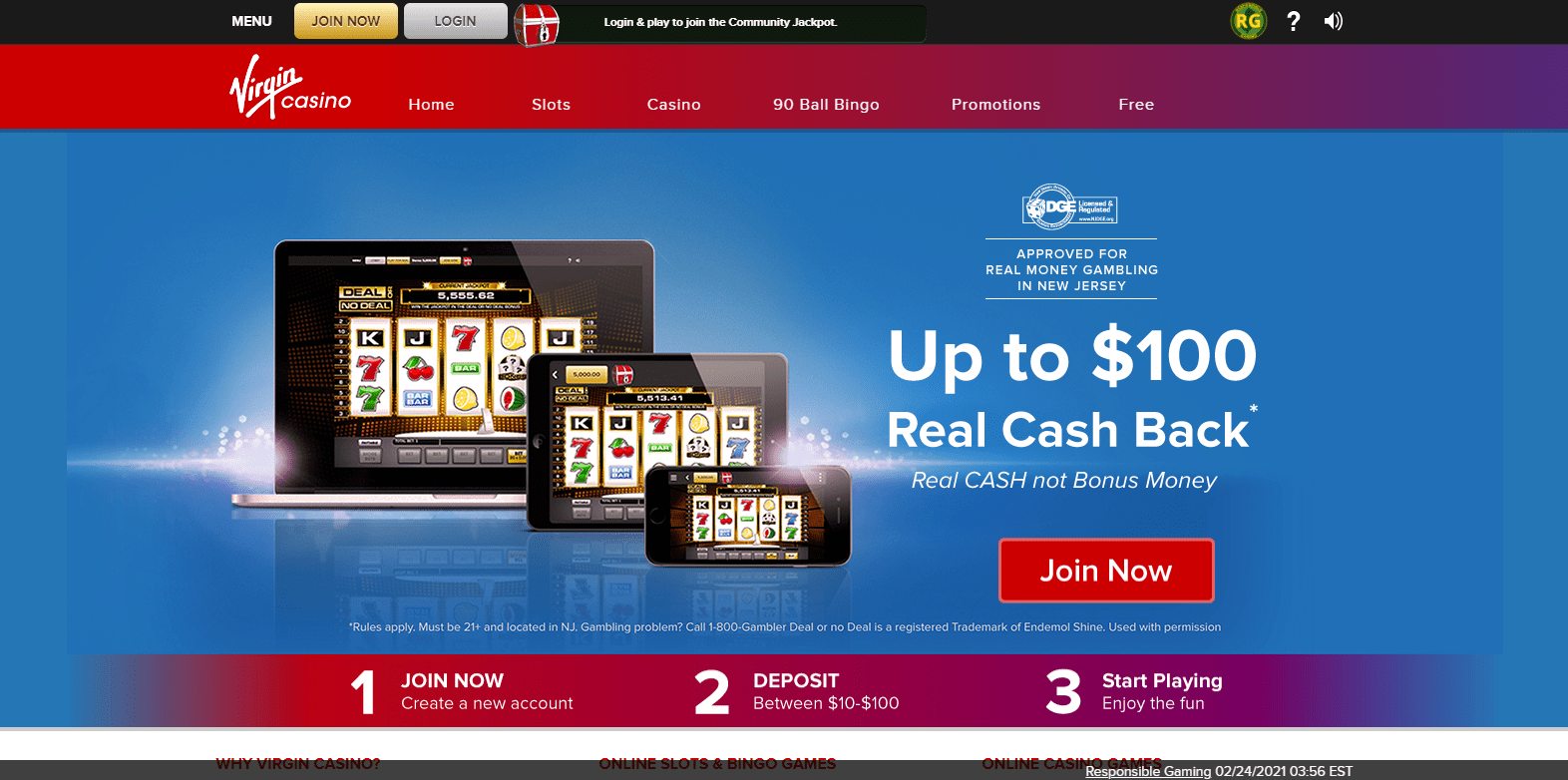 Virgin Online Casino