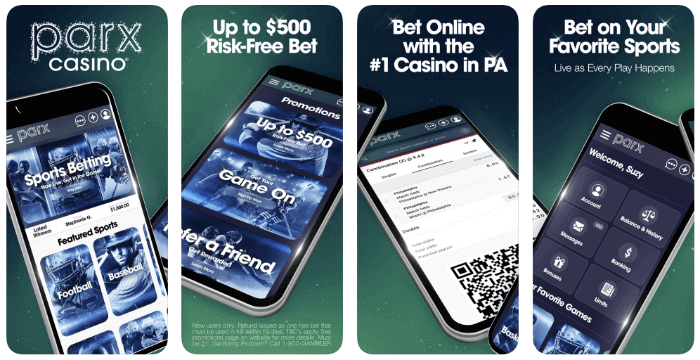 Parx mobile casino