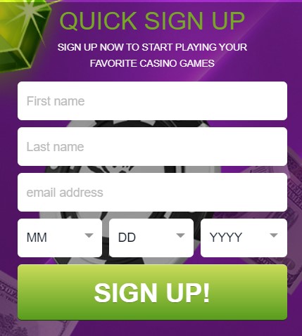 Mohegan Sun Casino Sign Up Form