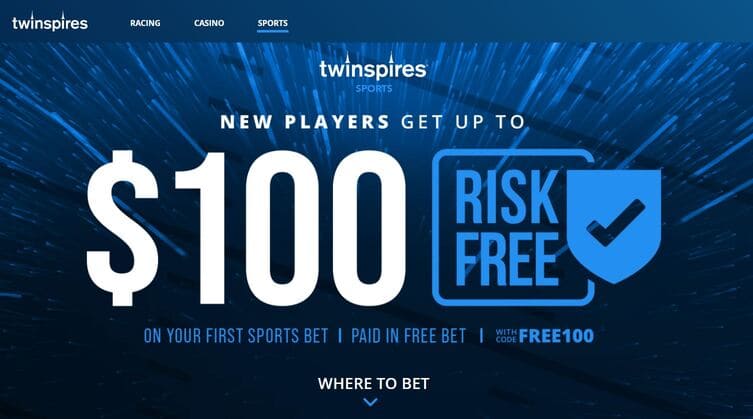 TwinSpires Sportsbook Promo