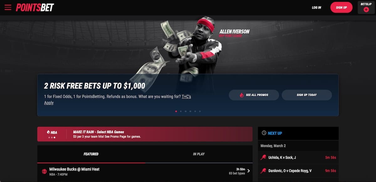 Pointsbet Sportsbook Review Deposit 50 and Bet With 150