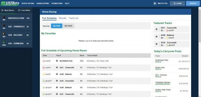 4NJBets Racebook