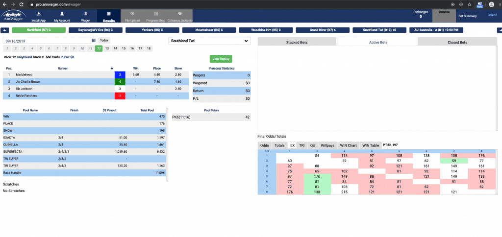 Amwager Racebook