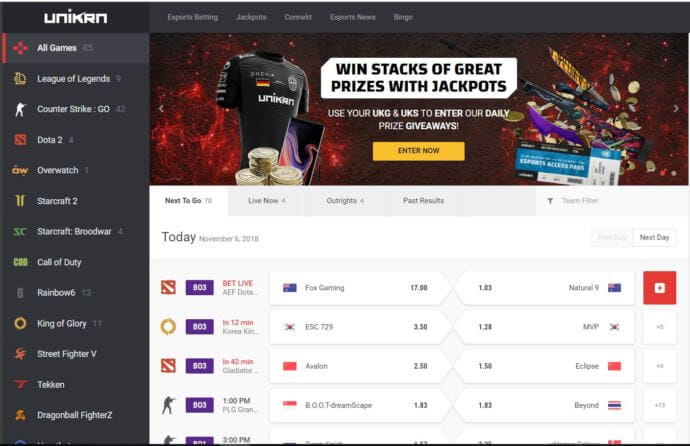 Unikrn Esports