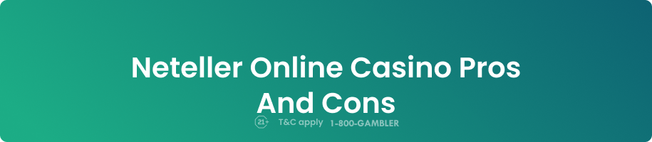 Neteller Online Casino