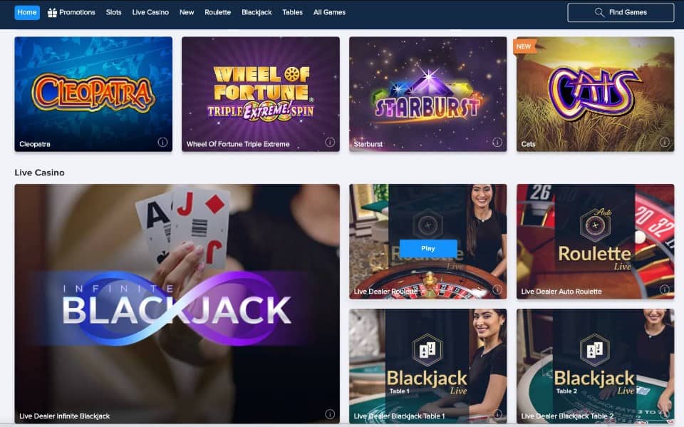 FanDuel Online Casino Games