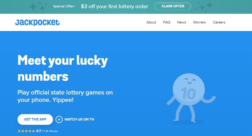 Jackpocket Online Lottery Site