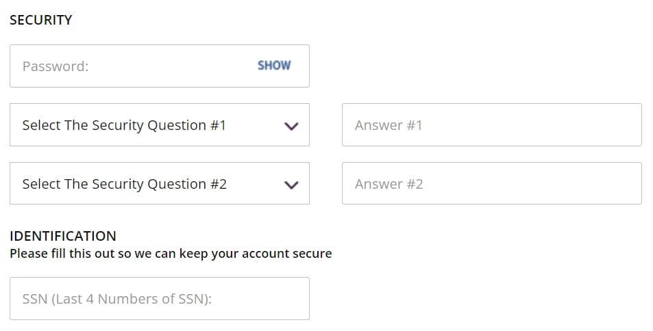 Michigan Registration Step 2