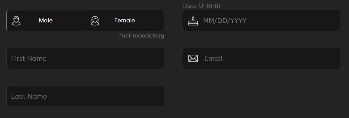 Casinos in NJ Registration Step 2