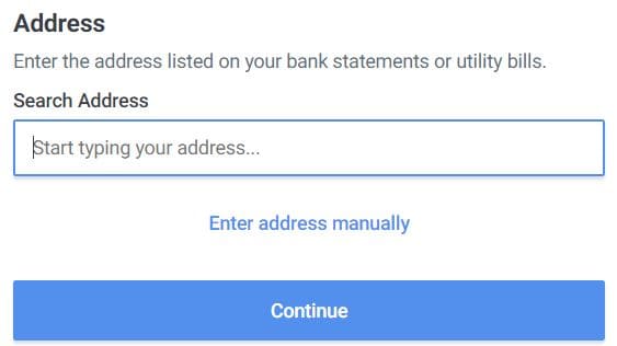 Betting Taxes Registration Step 3