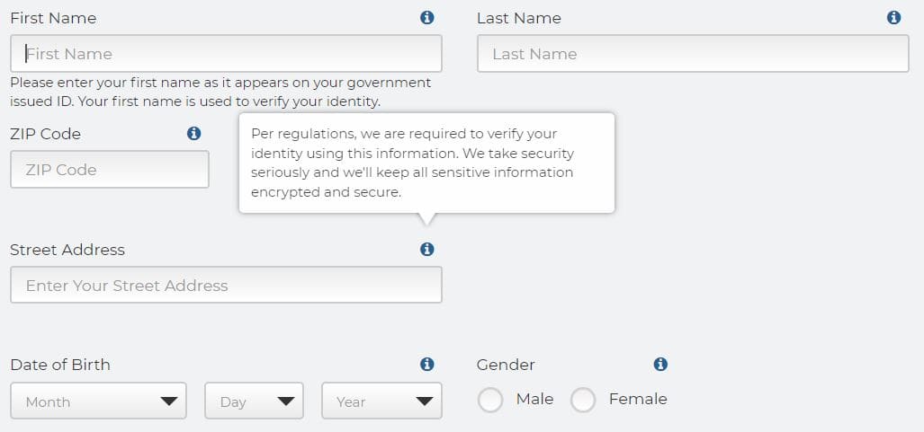 PA Gambling Registration Step 3