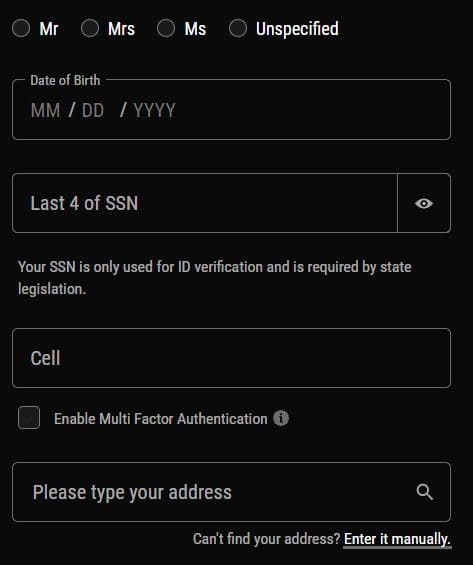 Colorado Registration Step 3